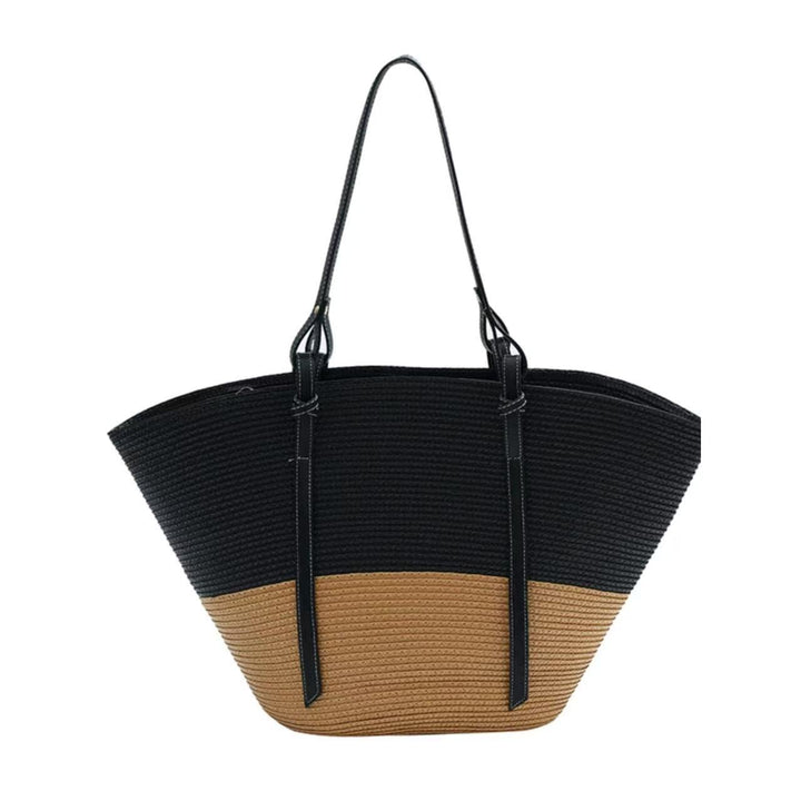 Tote bag in modern material mix Bowlift