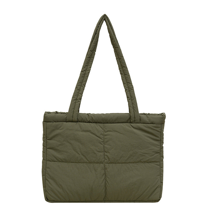Stylish Quilted Tote Bag Bowlift