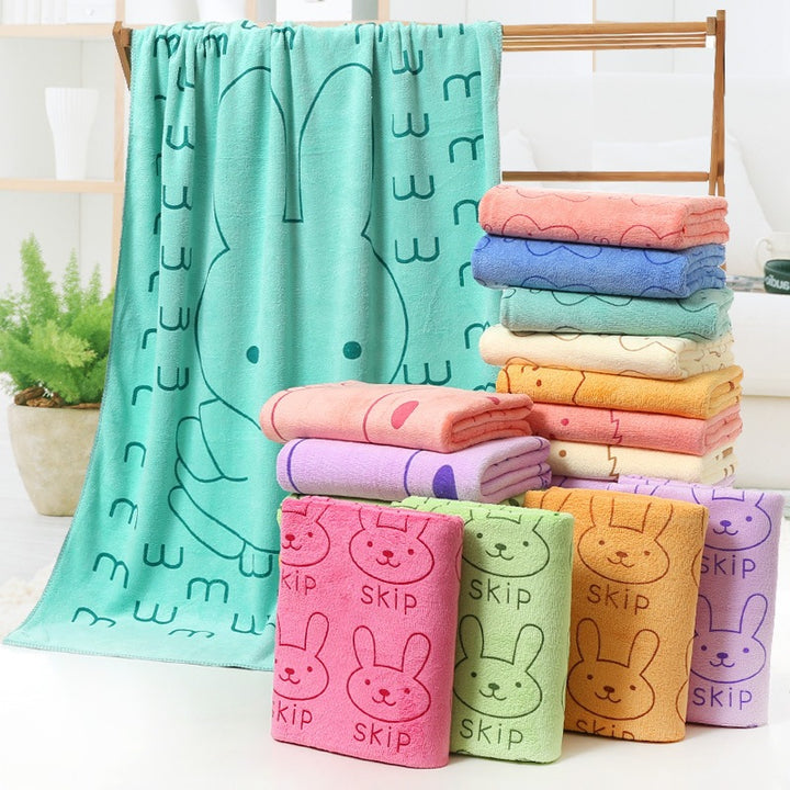 Cartoon-Themed Plush Fleece Blanket