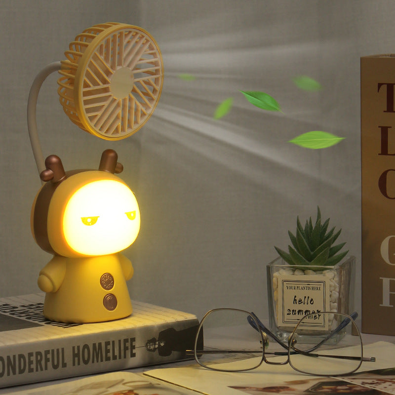 Women creative portable mini fan in animal design Bowlift