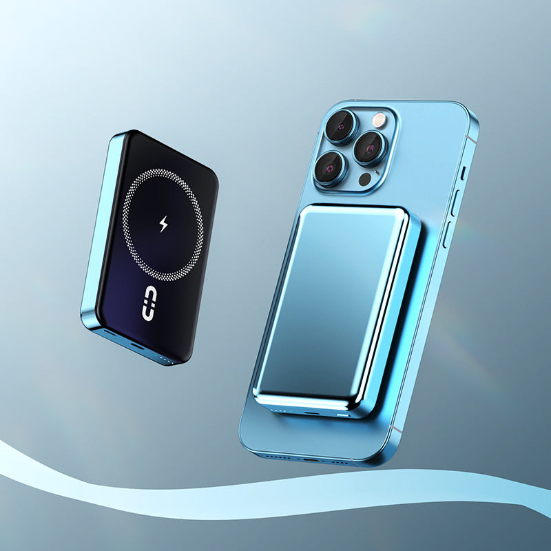 Wearable Magnetic Power Bank with Inductive Fast Charging Function Bowlift