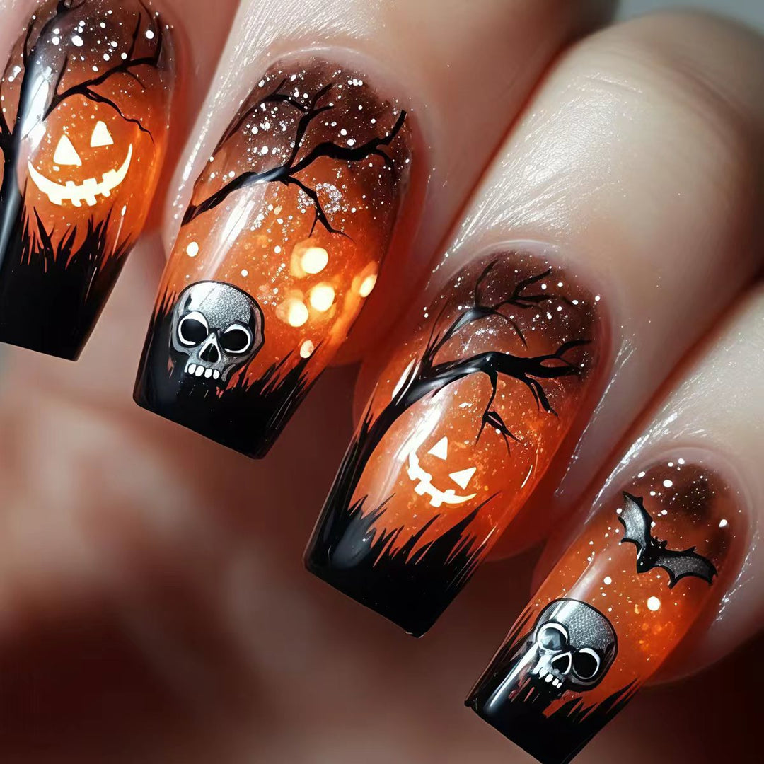 Creative Halloween Art Nails Bowlift