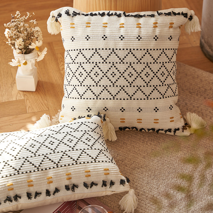 Decorative Woven Throw Pillow