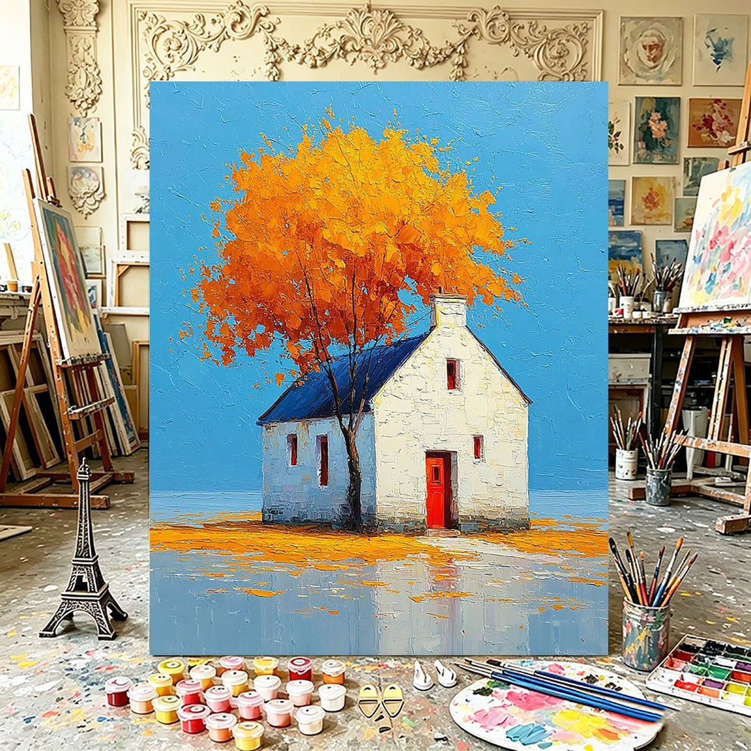 Autumn-Inspired Landscape Canvas Art Bowlift
