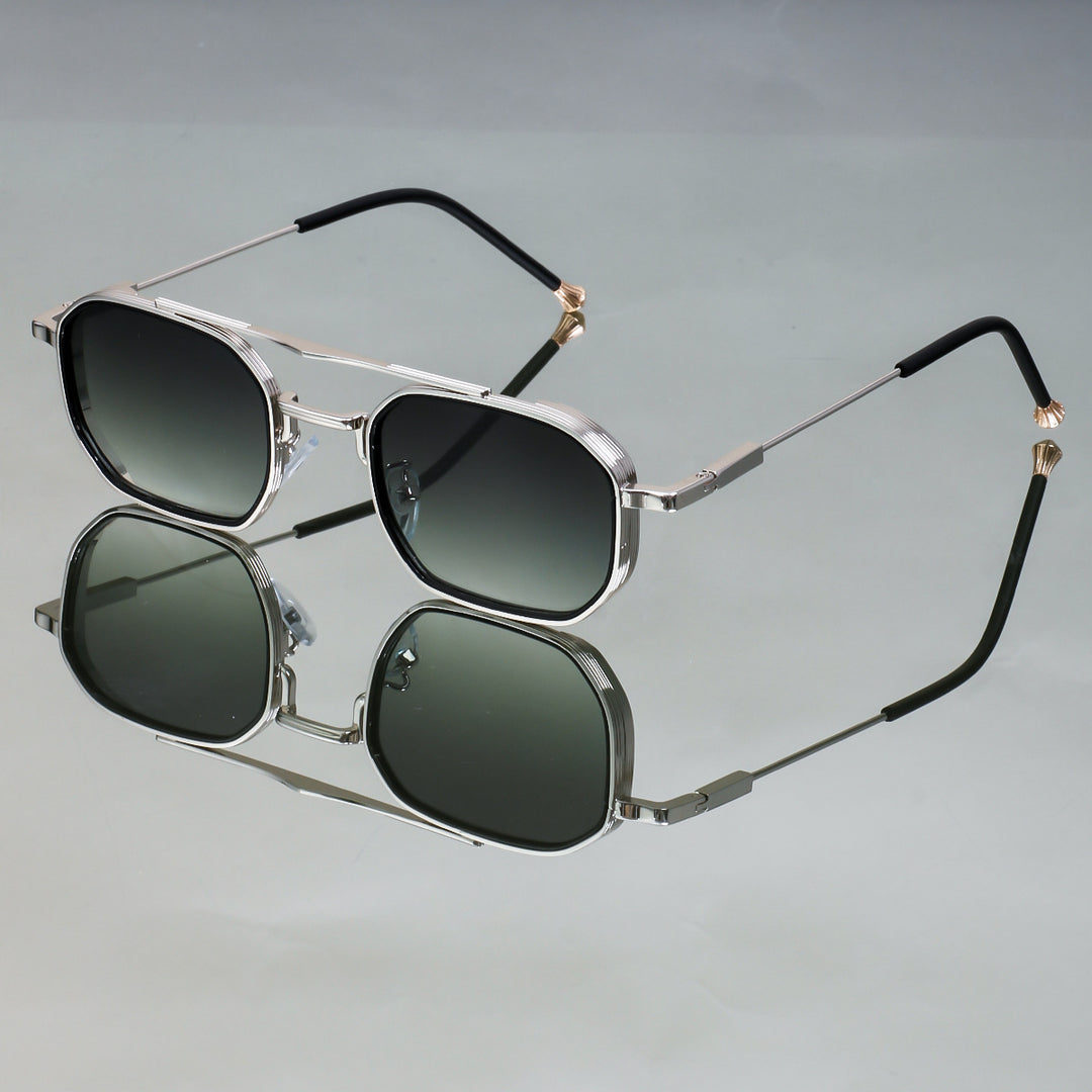 Women Designer Sunglasses with Elegant Metallic Frame Bowlift