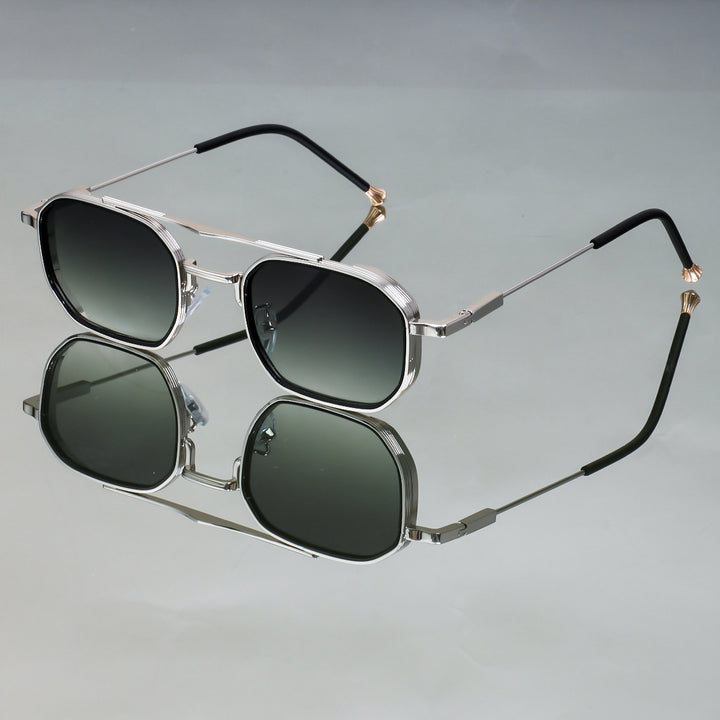 Women Designer Sunglasses with Elegant Metallic Frame Bowlift