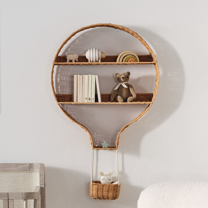 Wall shelf in hot air balloon design Bowlift