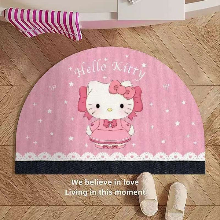Whimsical Character-Themed Door Mat