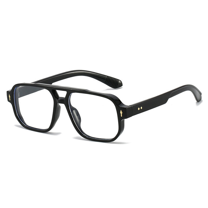 Oversized Geometric Sunglasses with Enhanced UV Protection Bowlift