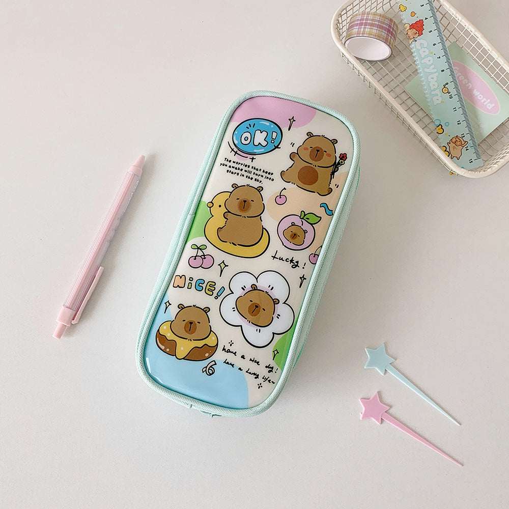 Cute Bear-Themed Pencil Case Bowlift