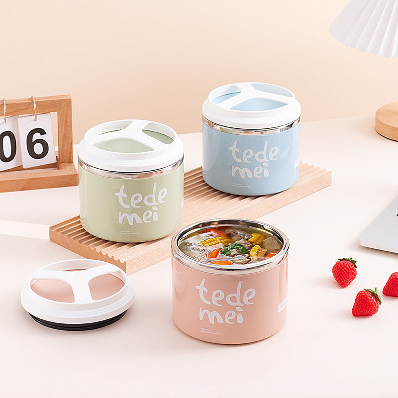 Multi-Compartment Insulated Food Storage Container