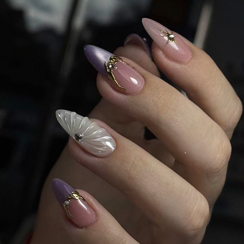 Elegant Sculptured Nail Art Bowlift