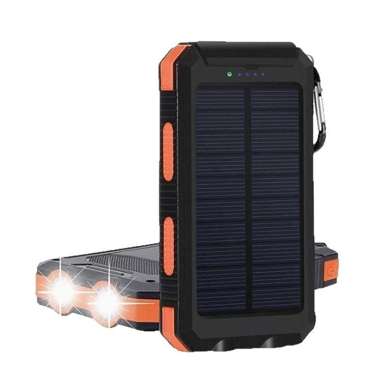Solar Powerbank with Integrated LED Light and Compass Bowlift