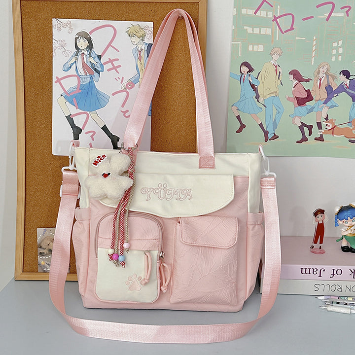Multi-Pocket Shoulder Bag Bowlift