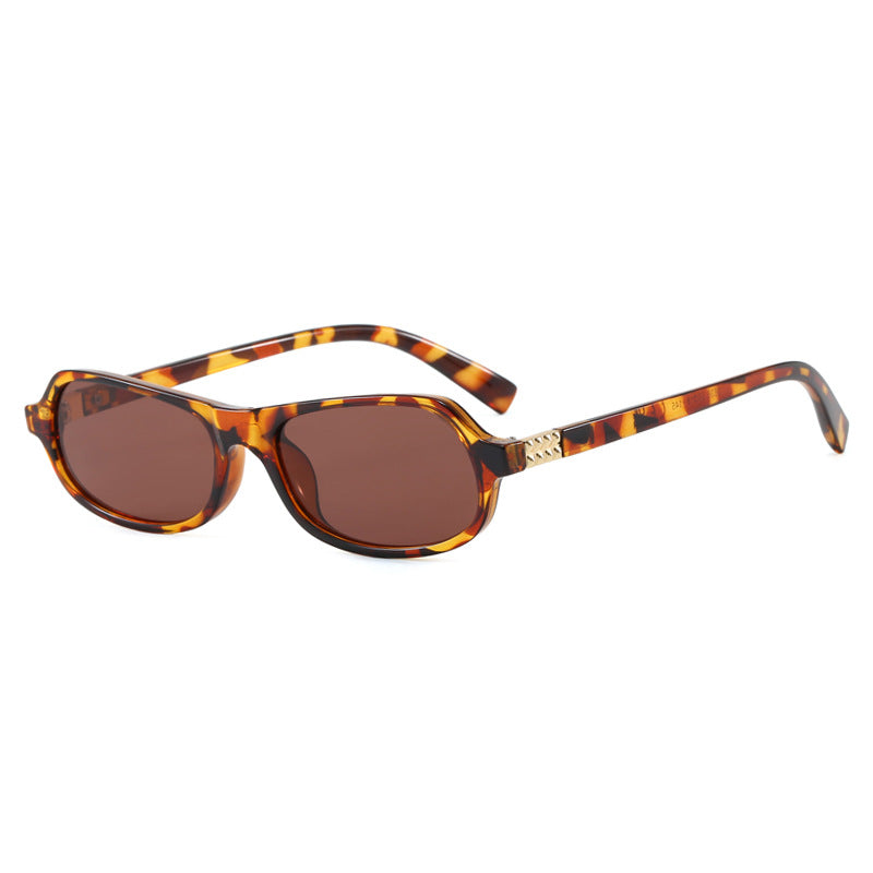 Ladies stylish fashionable sunglasses with golden accents Bowlift