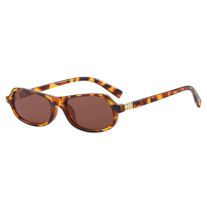 Ladies stylish fashionable sunglasses with golden accents Bowlift