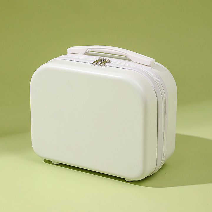 compact hard-shell cosmetic and travel vanity case with dual top handles Bowlift