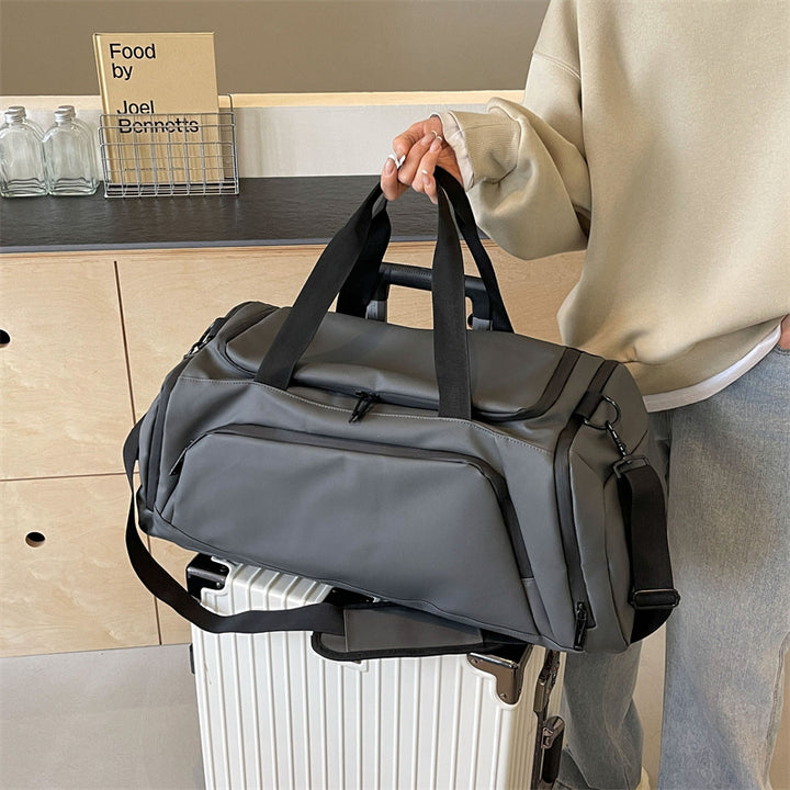 Water-Resistant Sports Duffle Bag Bowlift