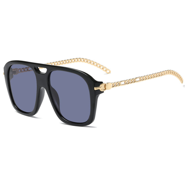 Ladies Luxurious Sunglasses with Unique Chain Frame Bowlift