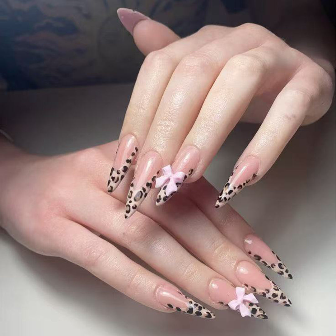 Stylish Stiletto Press-On Nail Art Bowlift