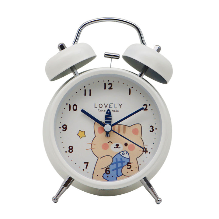 Cute animal design alarm clock Bowlift