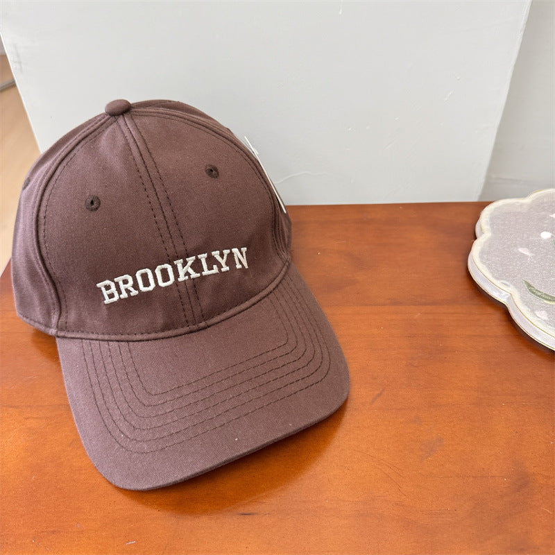 Men's Casual Embroidered Cotton Baseball Cap Bowlift