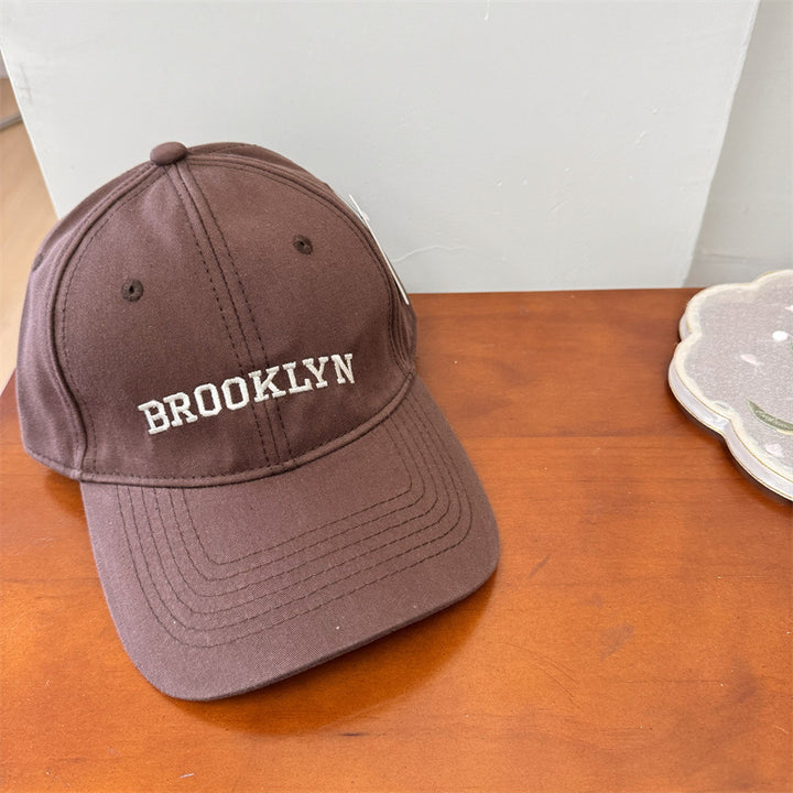 Men's Casual Embroidered Cotton Baseball Cap Bowlift