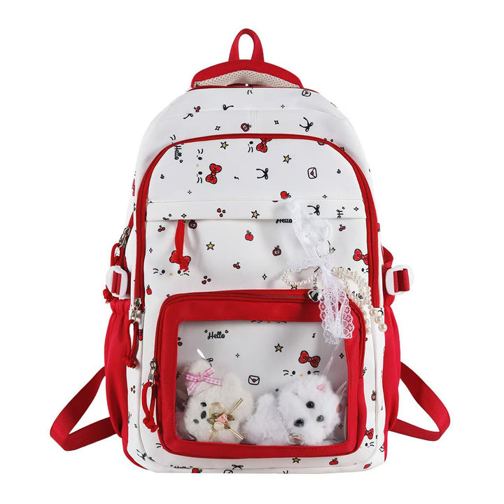 Interactive Plush Companion Backpack Bowlift