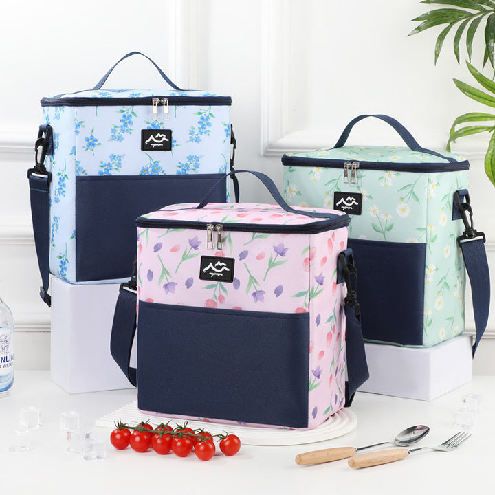 Insulated Multi-Compartment Lunch Cooler Bag