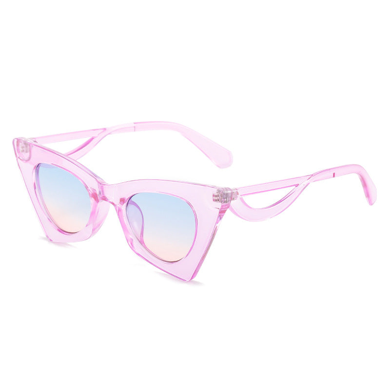 Women's Cat-Eye Sunglasses with Elegant Design Elements Bowlift