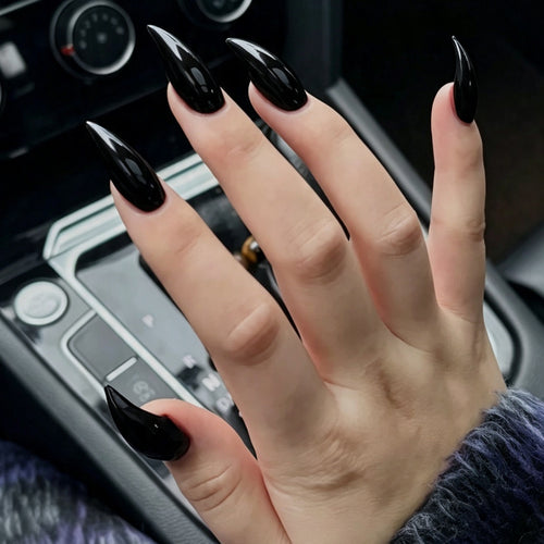 Sleek Stiletto Nail Enhancements Bowlift