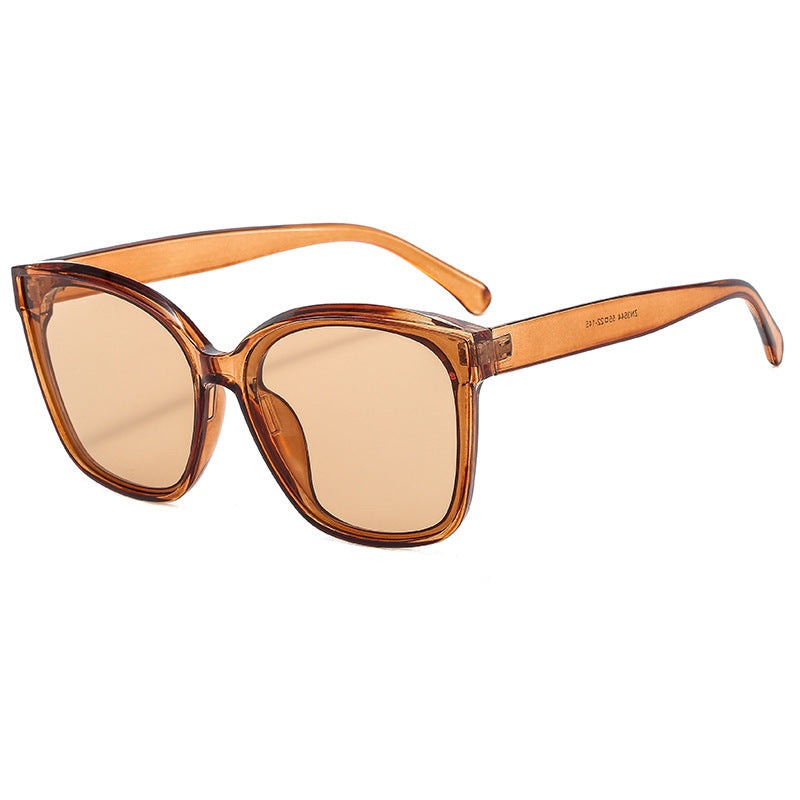 Women's fashionable sunglasses with luxurious transparent design Bowlift