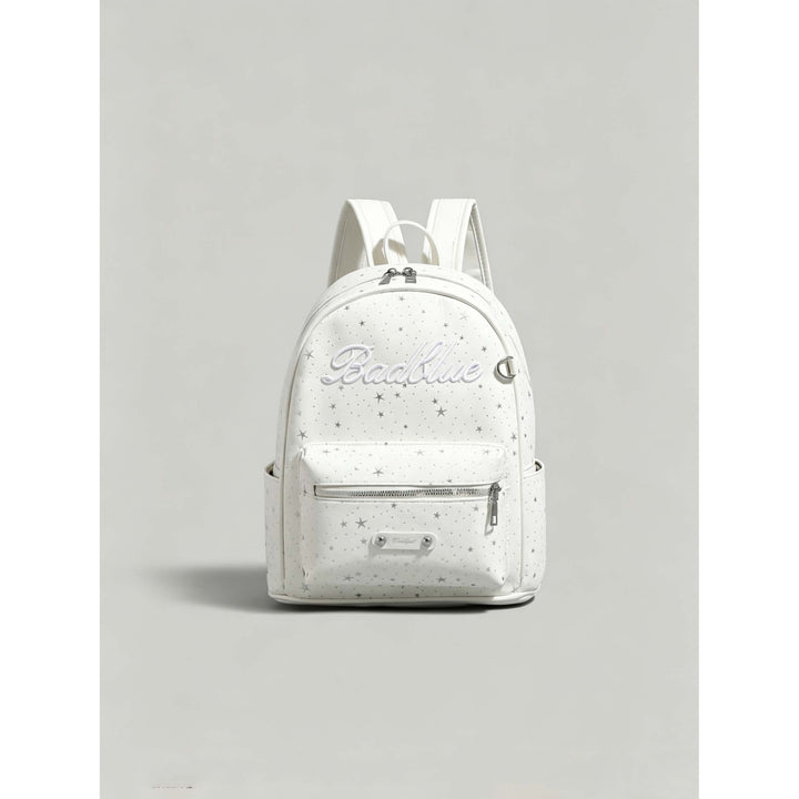 Star-Embellished Casual Backpack Bowlift
