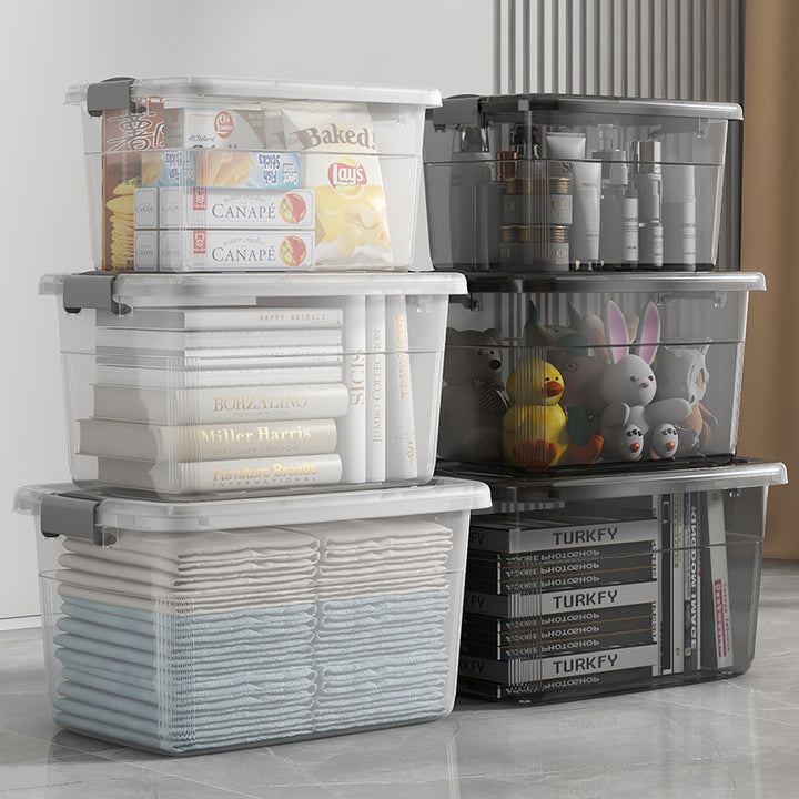 Women Multifunctional Storage Box with Wheels and Easy Access Bowlift