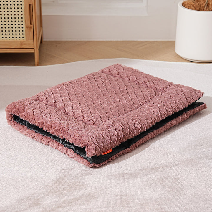 Cozy Textured  Blanket   Dog Bed