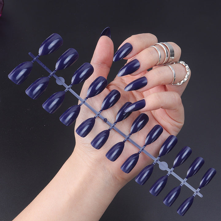 Stiletto Press-On Nails with Glossy Finish Bowlift