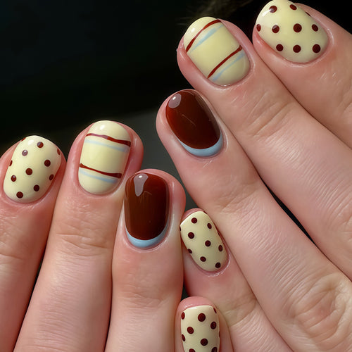 Chic Designer Nail Art Bowlift