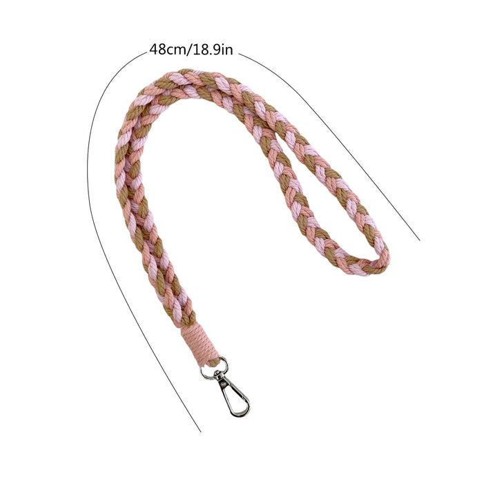 Braided Cotton Dog Leash Bowlift