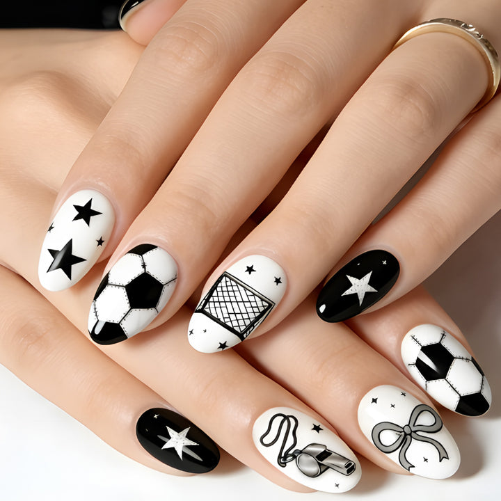 Sporty Animated Nail Art Bowlift