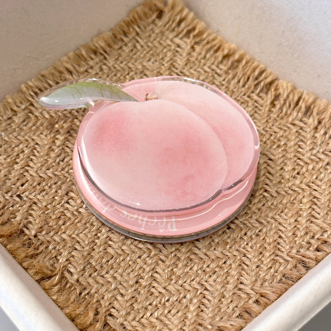 Decorative coaster in peach design Bowlift