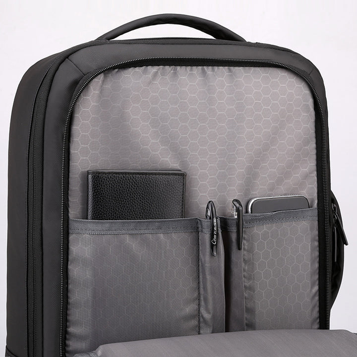 Padded Laptop Backpack with High-Functional Storage Bowlift
