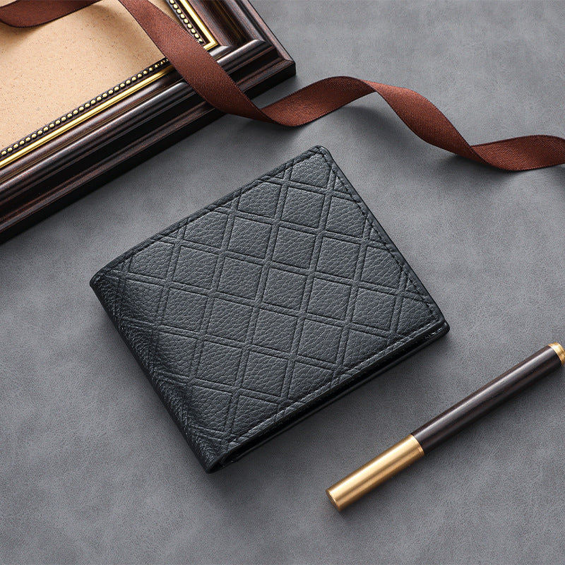 Leather Bi-fold Wallet Bowlift