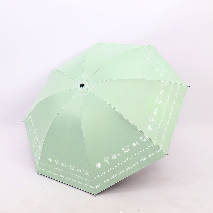 Ladies lightweight and portable umbrella Bowlift
