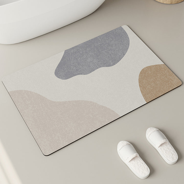 Textured Pattern Bath Mat Bowlift