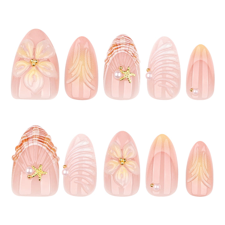 Artful nail art with floral motifs and elegant accents Bowlift