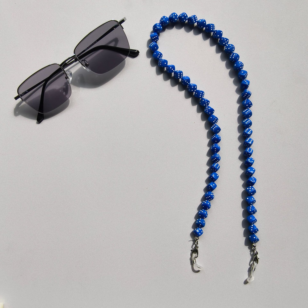 Fashionable Glasses Chain Made of Colorful Beads Bowlift