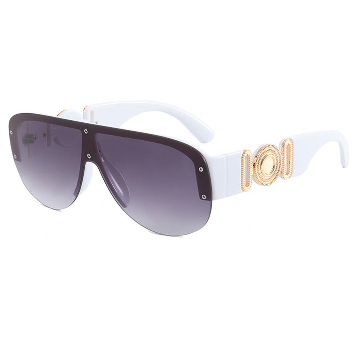Women's large sunglasses with luxurious rim design Bowlift