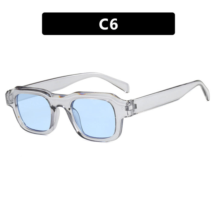 Women's modern square sunglasses with protective polycarbonate frame Bowlift