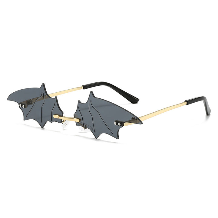 Women's creative and eye-catching sunglasses with bat design Bowlift