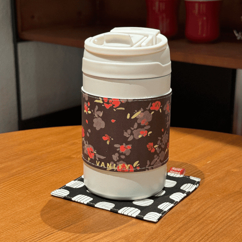 Women's Insulated Drinking Cup with Playful Animal Design Bowlift
